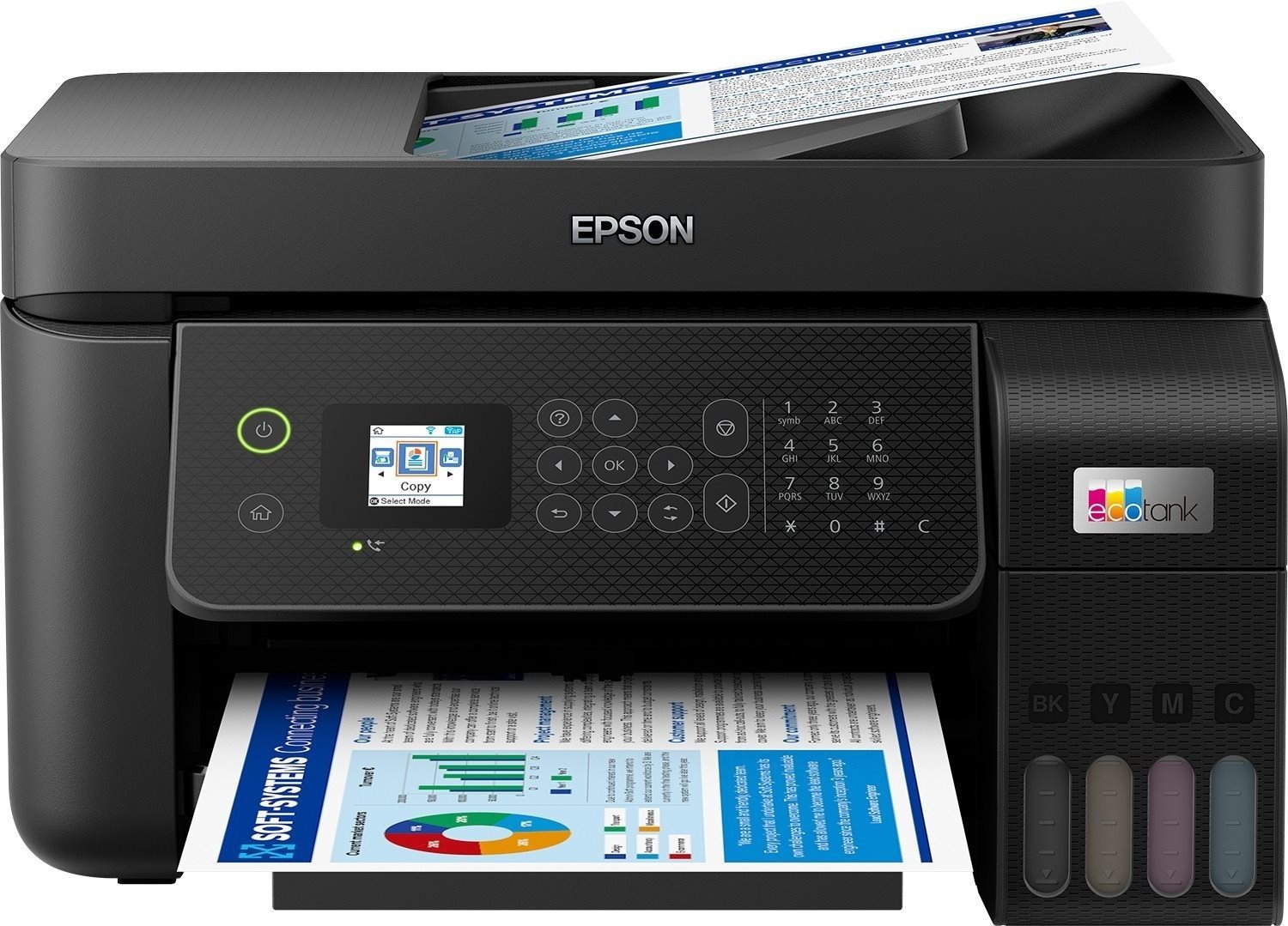 Tintasugaras nyomtató Epson EcoTank L5290 Képernyő