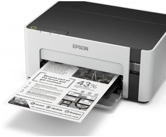 Tintenstrahldrucker Epson EcoTank M1100 Seitlicher Anblick