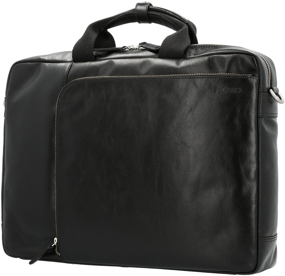 Laptoptasche Picard Tasche/Rucksack für Notebook BUDDY - schwarz - 15,6“ Seitlicher Anblick