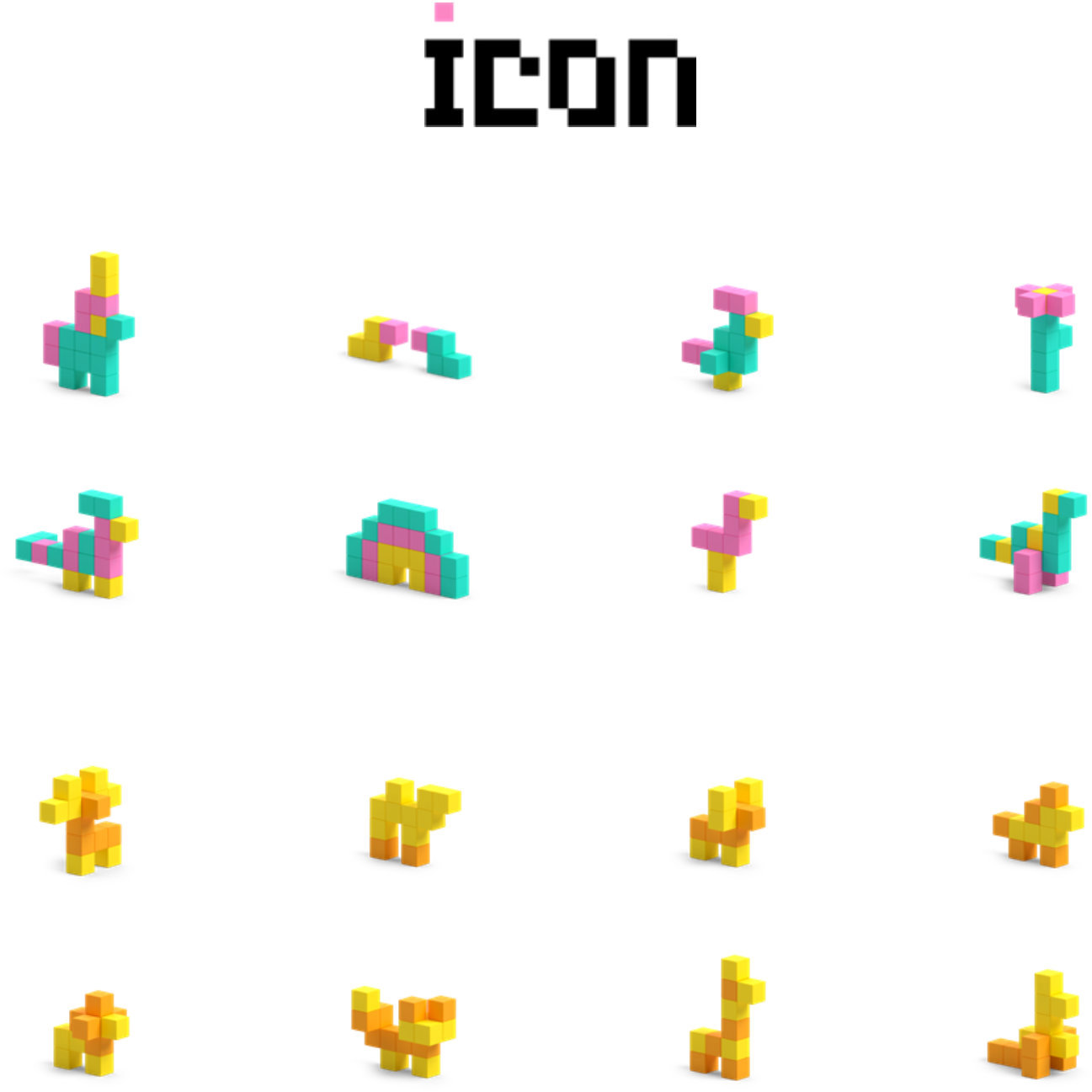 Building Set Pixio Voxart - Icon - Solar Zoo, Smart Pixel ...