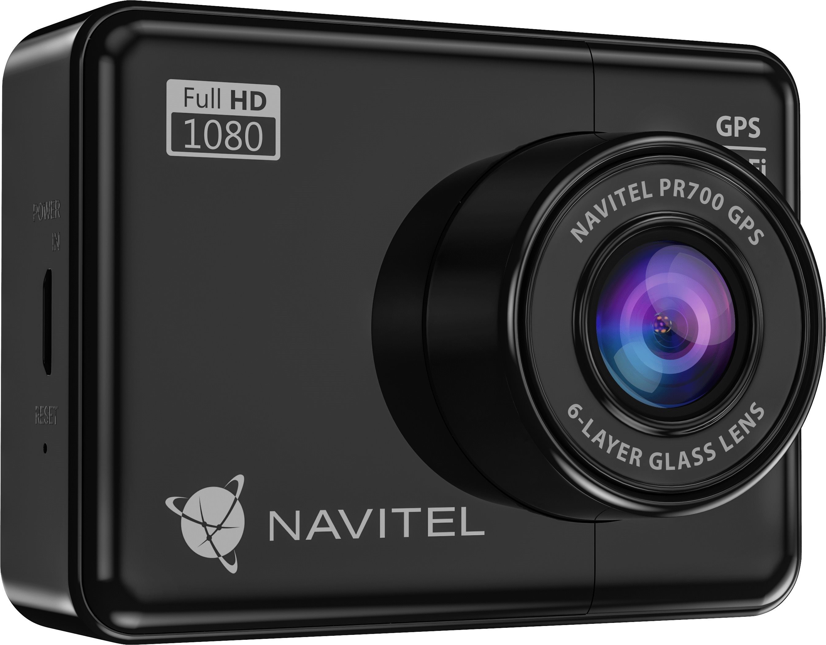 Dash Cam NAVITEL PR700 (Battery without Power Supply) Lateral view