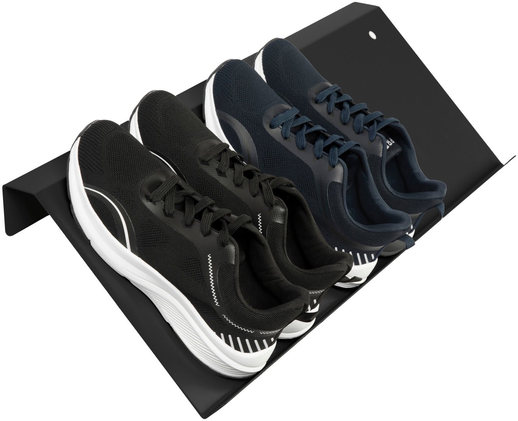 Shoe Rack Proxa Shoe rack 75 cm black ...