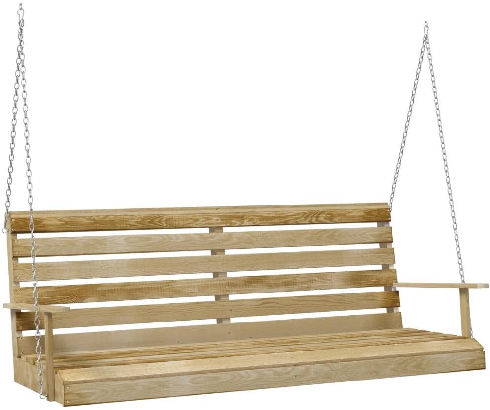 Záhradná lavička Hojdacia lavica, impregnované borové drevo 155  × 65  × 60 cm 316065 ...