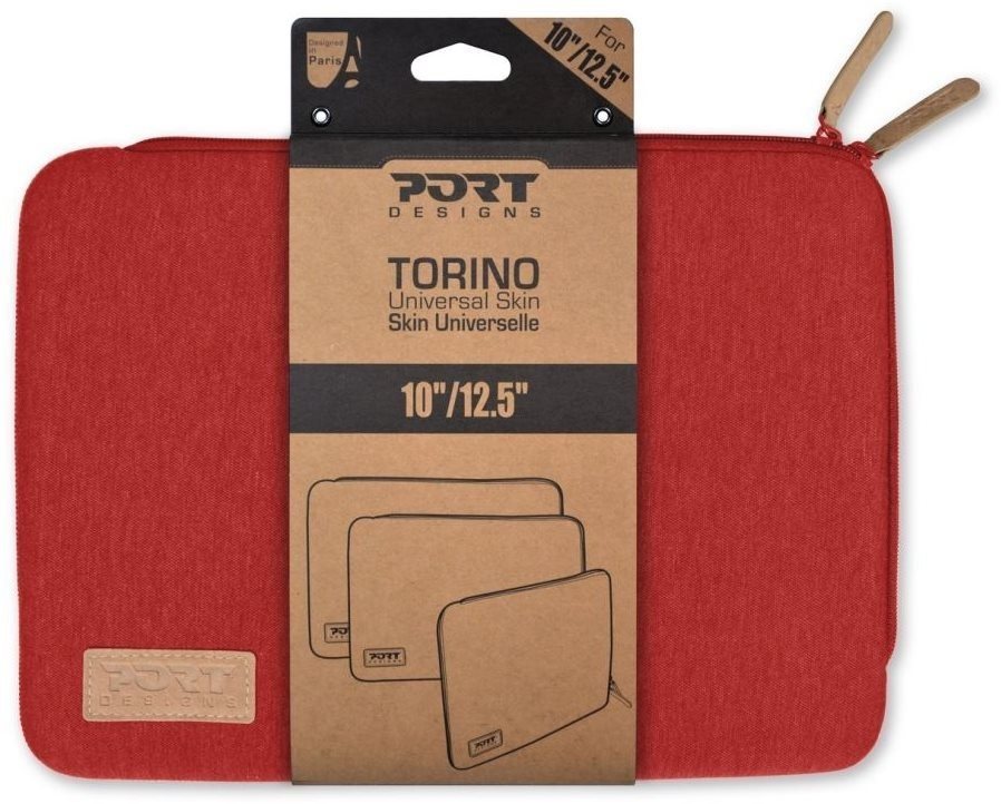 Laptop Case PORT DESIGNS TORINO 10/12.5“ Red Packaging/box