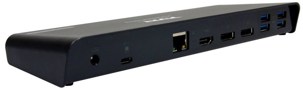 Docking Station PORT CONNECT Docking Station 11-in-1 3x 4K USB-C + USB 3.0 Lateral view