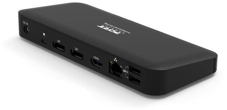 Docking Station PORT CONNECT Office Docking Station, USB-C, 2x4K, black ...