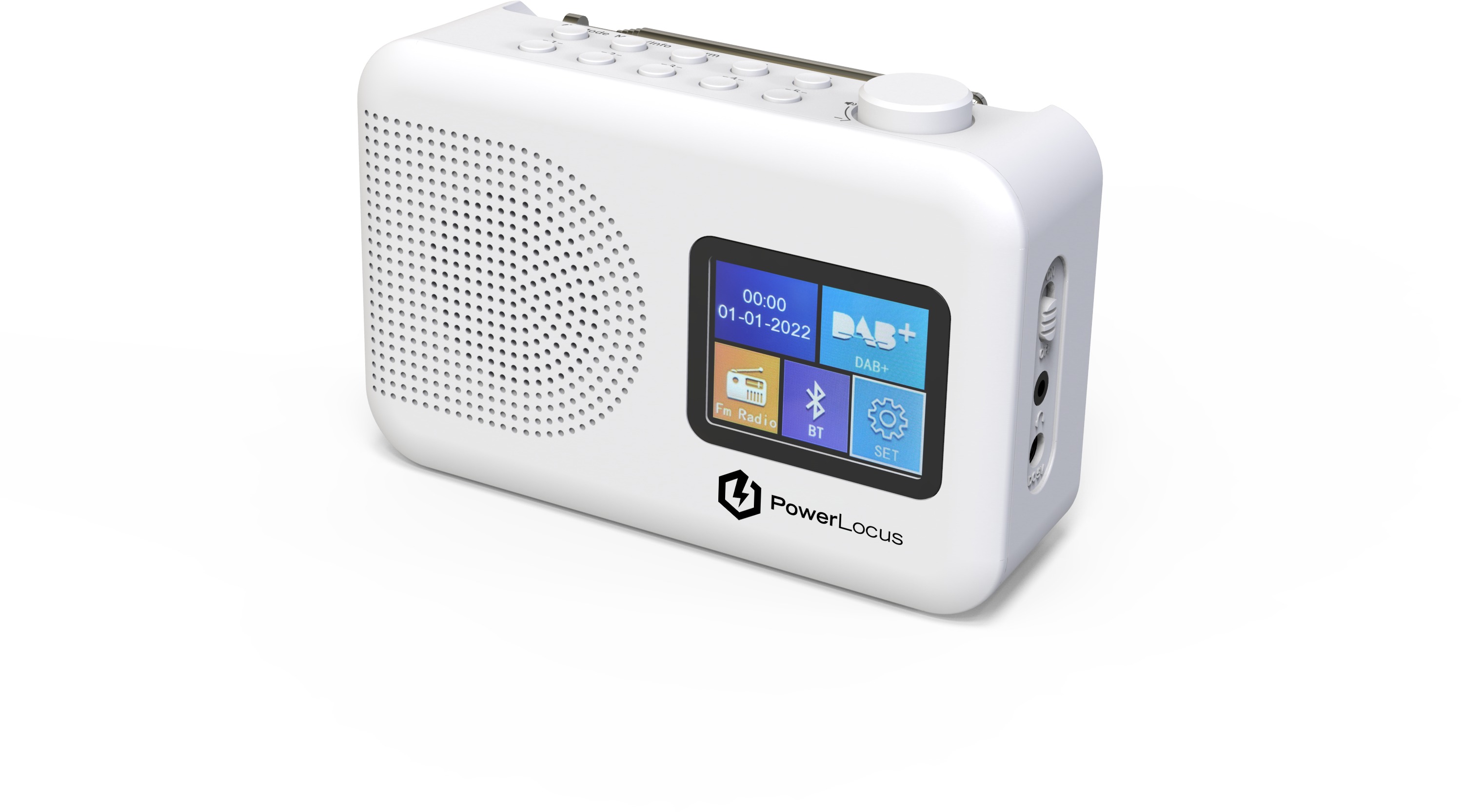 Radio PowerLocus DAB+/FM Radio Display, Alarm Clock ...
