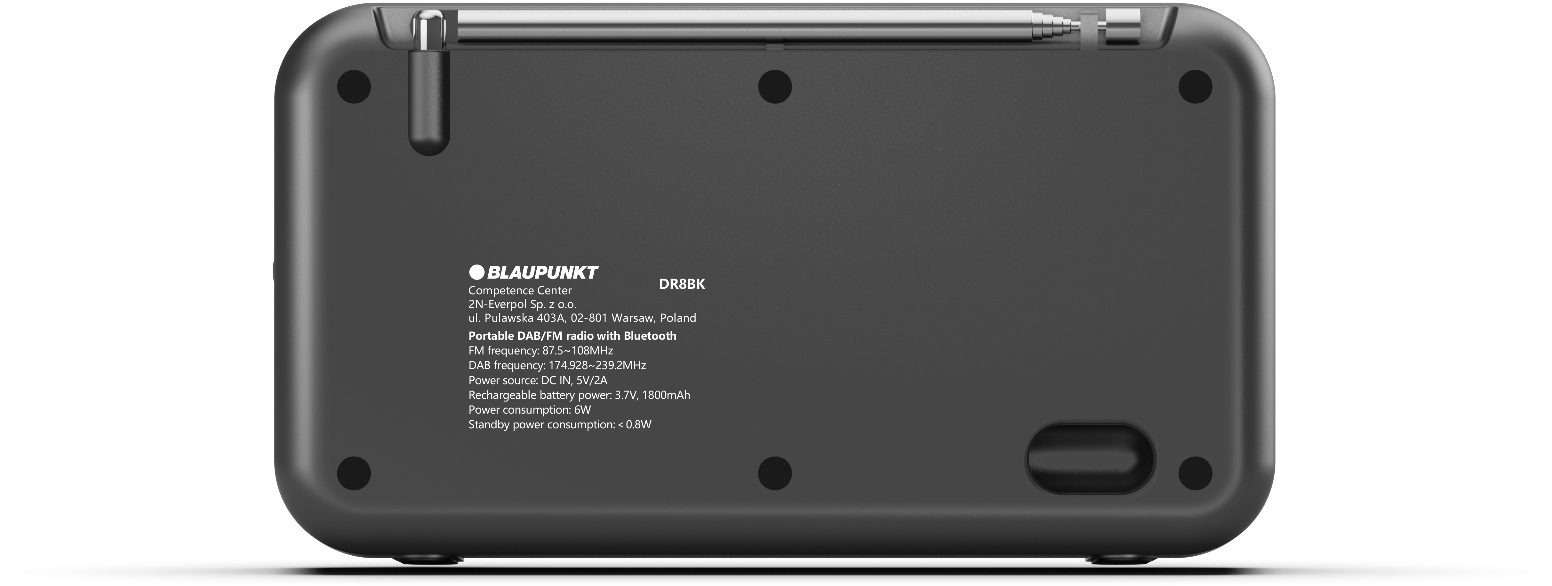Radio BLAUPUNKT DR8BK, 2.4