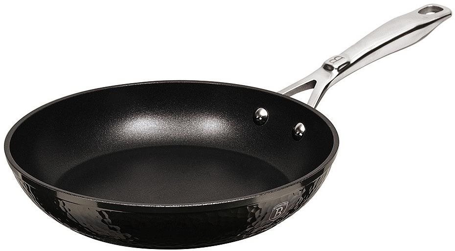 Pan BERLINGERHAUS Pan with titanium surface Shine Basalt Collection 24cm Lateral view