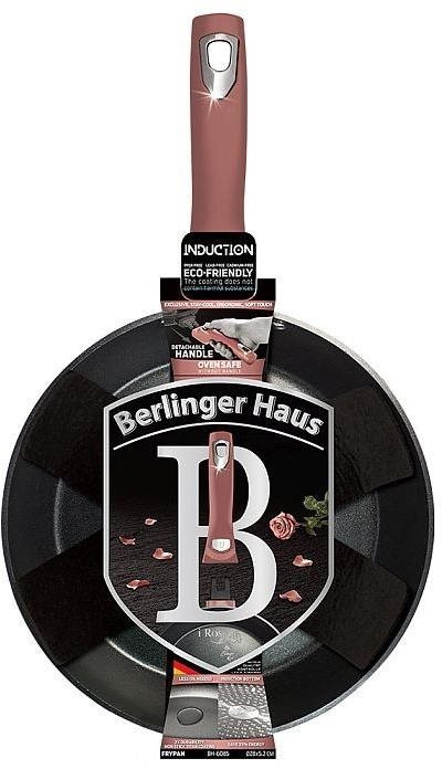 Pan BERLINGERHAUS Pan with removable handle + lid I-Rose Edition 28cm Packaging/box
