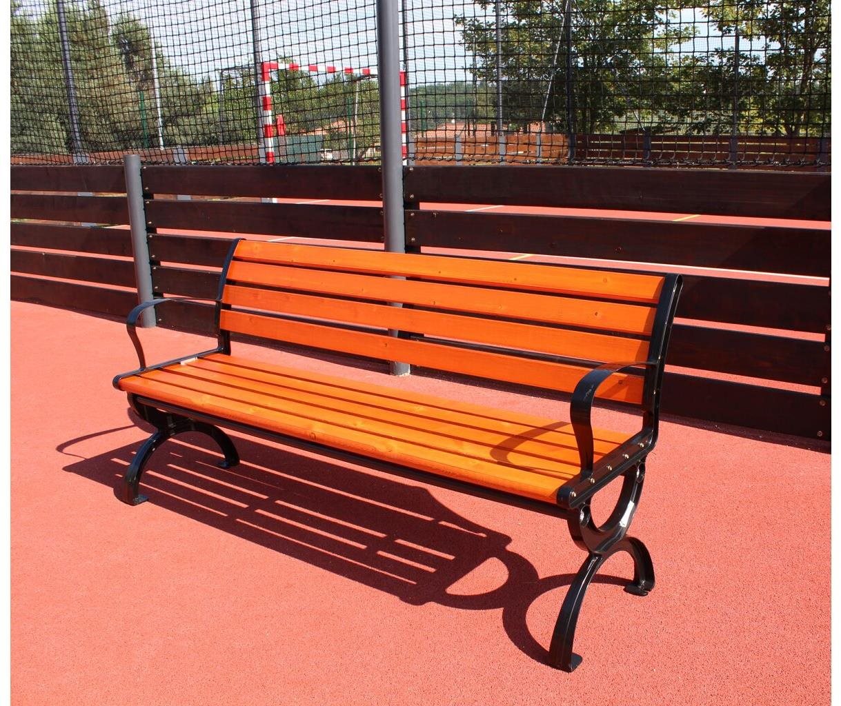 Garden bench MERCO Garden bench with backrest ZALA EXTRA 150cm .