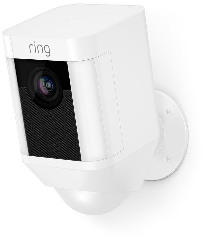 Überwachungskamera Ring Spotlight Cam Battery White Weiß Screen