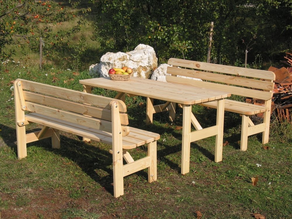 Garden Bench ROJAPLAST VIKING Bench, 150cm Lifestyle