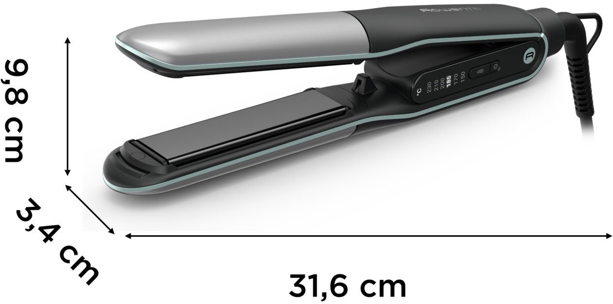 Flat Iron Rowenta SF7120E0 Thermostyle 2in1 ...