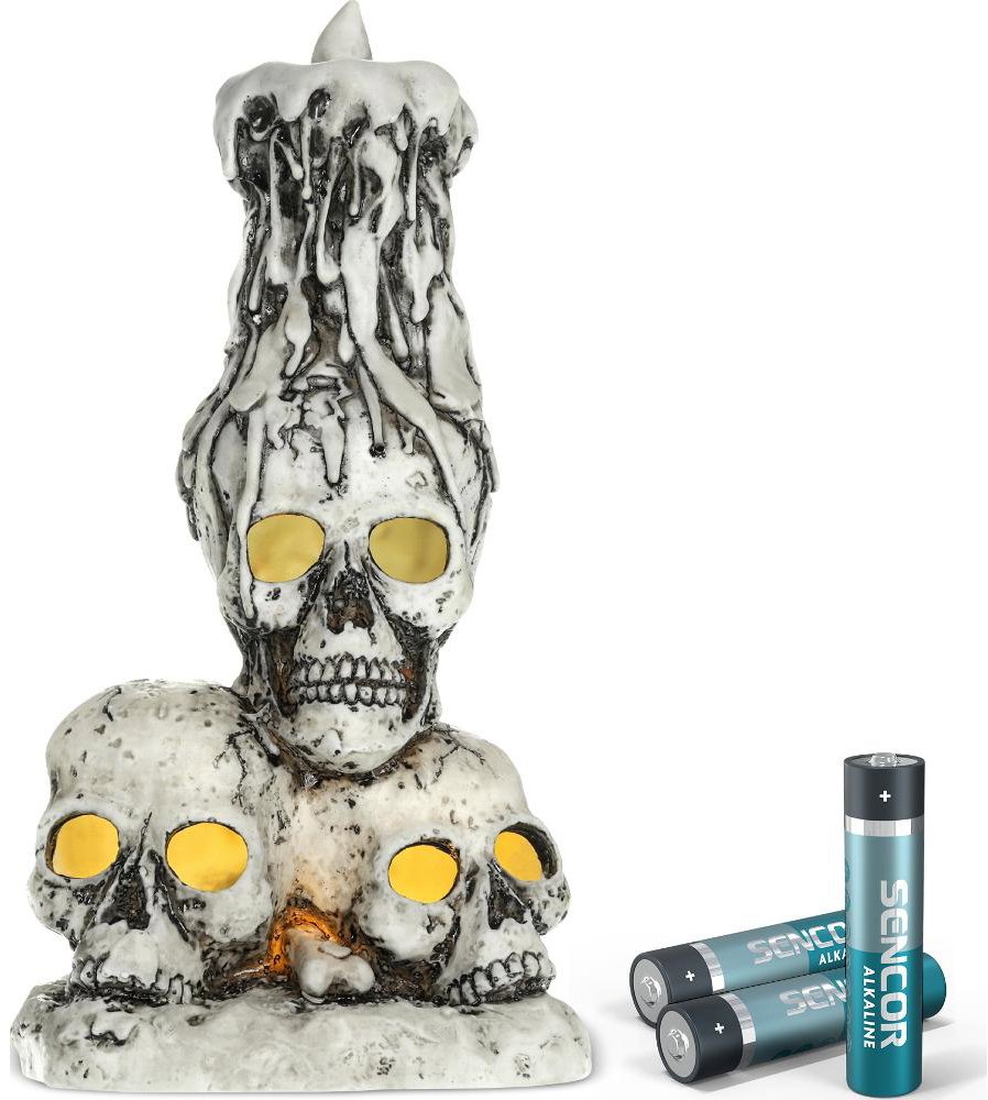 Lichterkette RETLUX RHW 011 Totenkopfkerze 2 LED WW ...