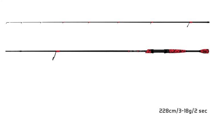 Rybársky prút Delphin Redcode 2,28 m; 3 – 18 g ...
