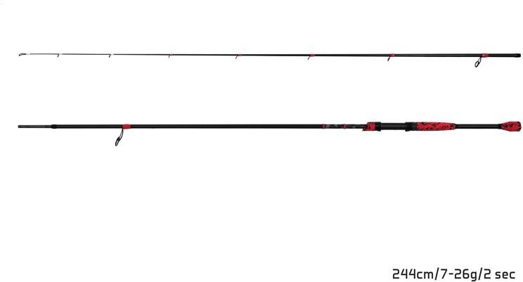 Rybársky prút Delphin Redcode 2,44 m; 7 – 26 g ...