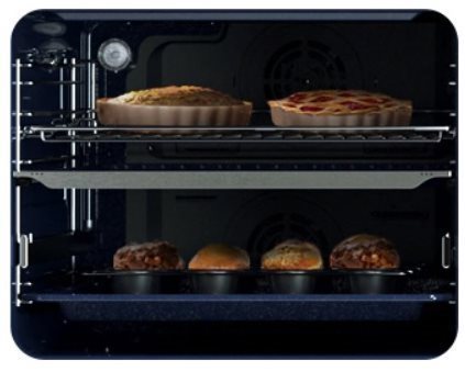 Oven & Cooktop Set SAMSUNG Dual Cook NV70M3541RS/EOL + SAMSUNG NZ64H37075K/EO Lifestyle