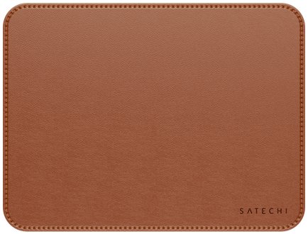 Mouse Pad Satechi Vegan-Leather Premium Mouse Pad - Brown ...