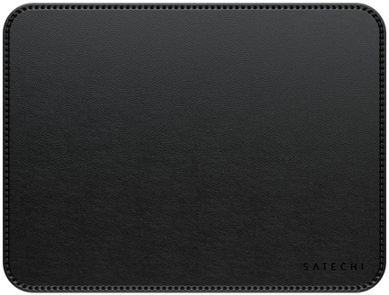Mouse Pad Satechi Vegan-Leather Premium Mouse Pad - Black ...
