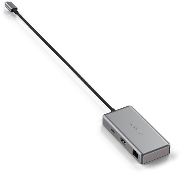 USB Hub Satechi USB-C Multiport for Chromebook - Grey (Space Grey) ...
