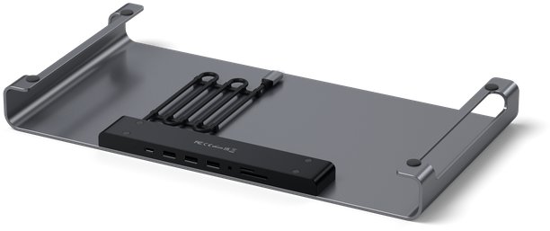 USB Hub Satechi USB-C Monitor Stand Hub XL - Grey (Space Grey) ...