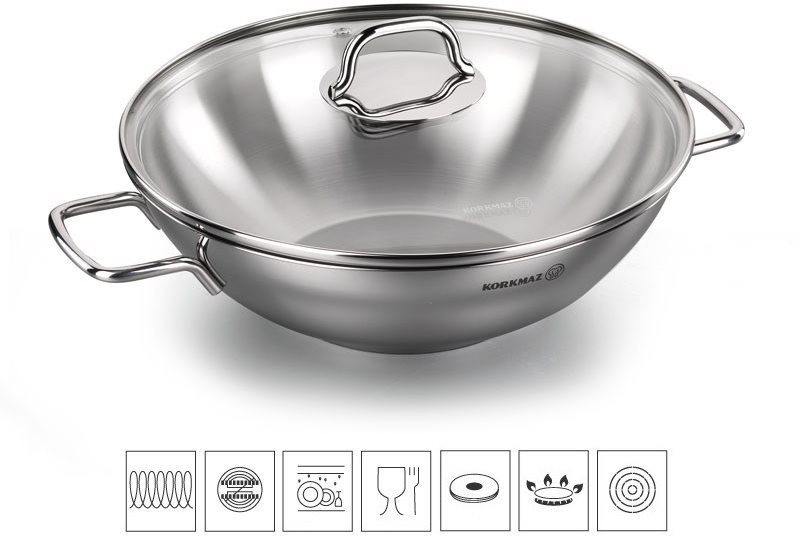 Wok Pan Korkmaz Perla Wok ...