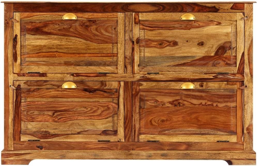 Botník Botník 140 × 35 × 90 cm masívne sheeshamové drevo Screen