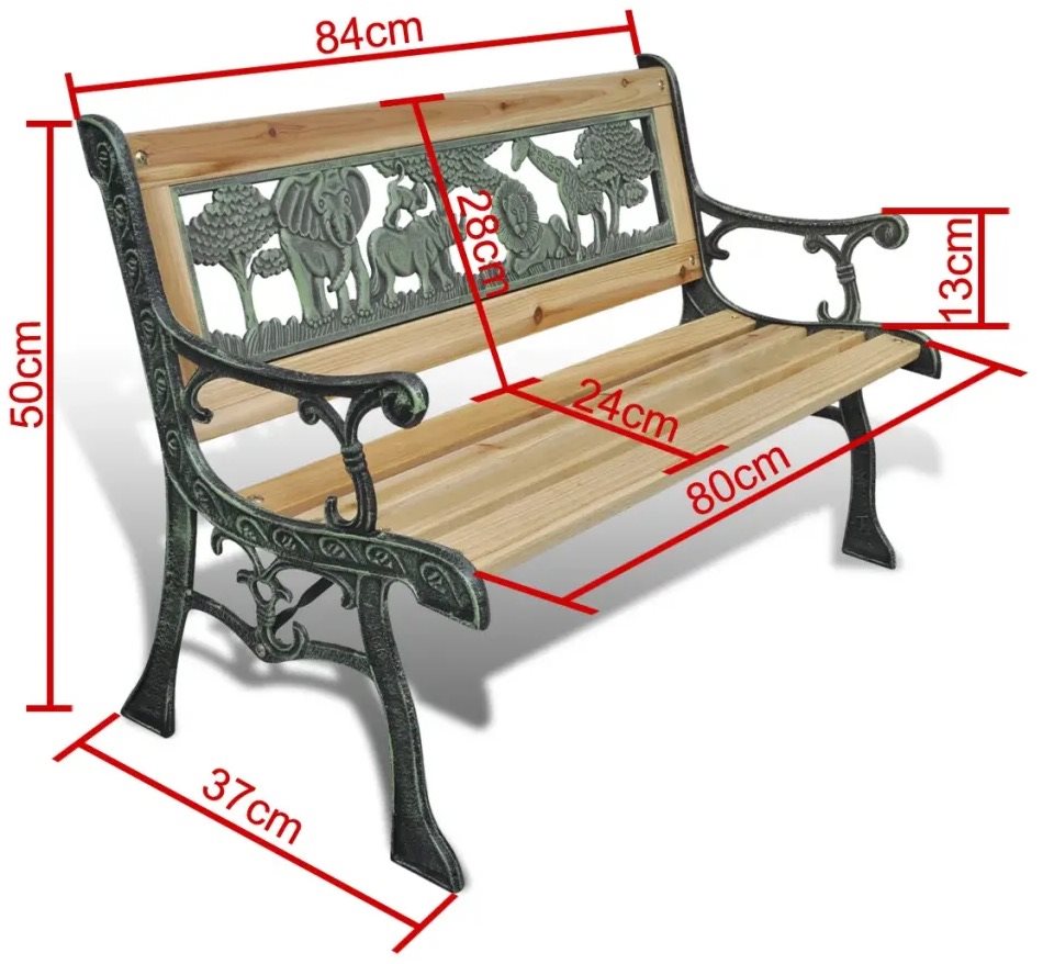 Zahradní lavice Gabionová lavice 120 cm pozinkovaná ocel a borové dřevo ...