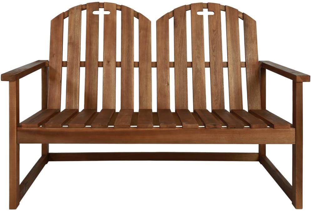 Garden Bench Garden Bench 110cm Solid Acacia Screen