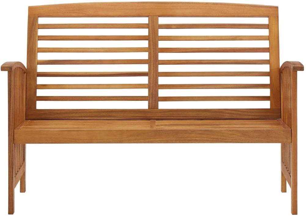 Garden Bench Garden Bench 119cm Solid Acacia Wood Screen