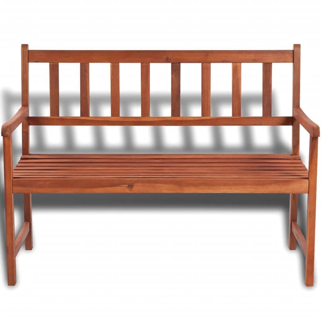 Garden Bench Garden Bench 120cm Solid Acacia Wood Screen