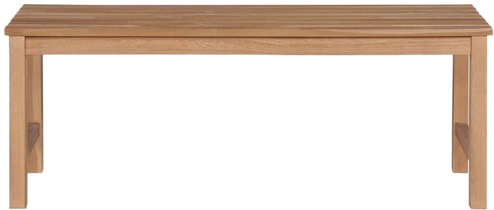 Garden Bench Garden Bench 120cm Solid Teak Screen