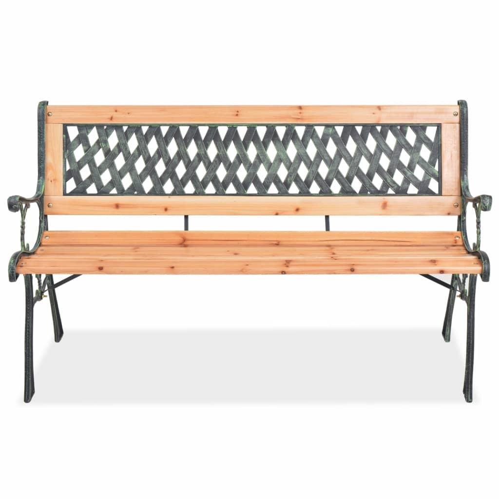 Garden Bench Garden Bench 122cm Wooden Screen