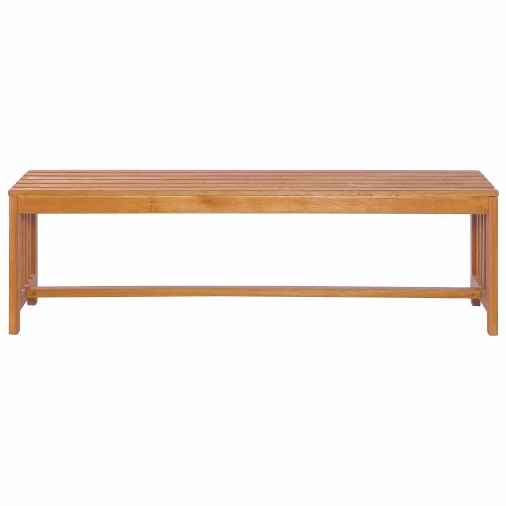 Garden Bench Garden Bench 130cm Solid Eucalyptus Screen