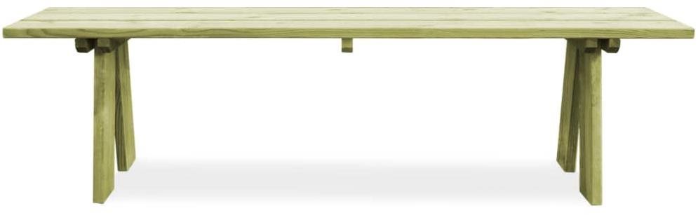 Garden Bench Garden Bench 170cm Impregnated Pine Wood Screen