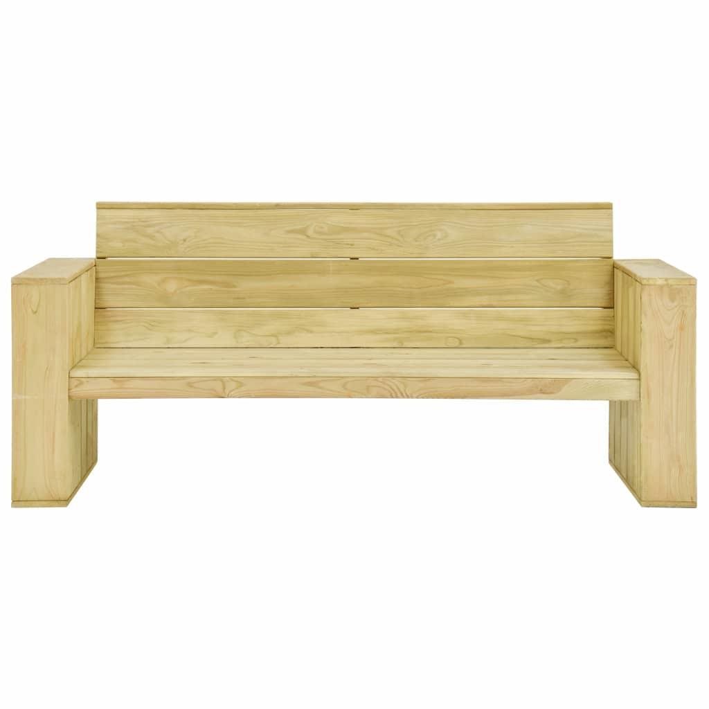 Garden Bench Garden Bench 179cm Impregnated Pine Screen