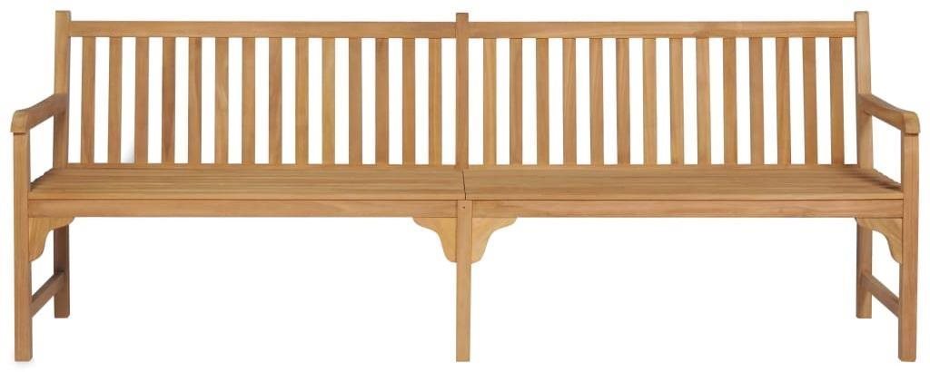 Garden Bench Garden Bench 240cm Solid Teak Screen
