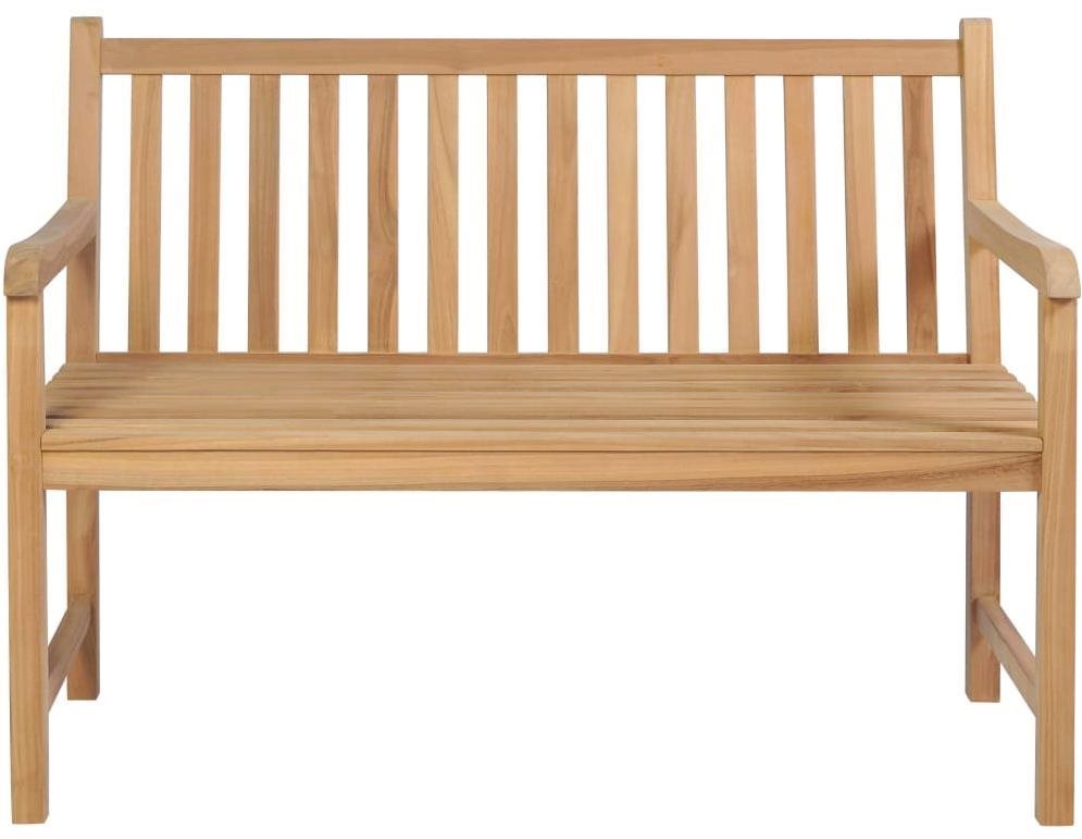Garden Bench Garden Bench with Bright Green Cushion 120cm Solid Teak 3062702 Screen