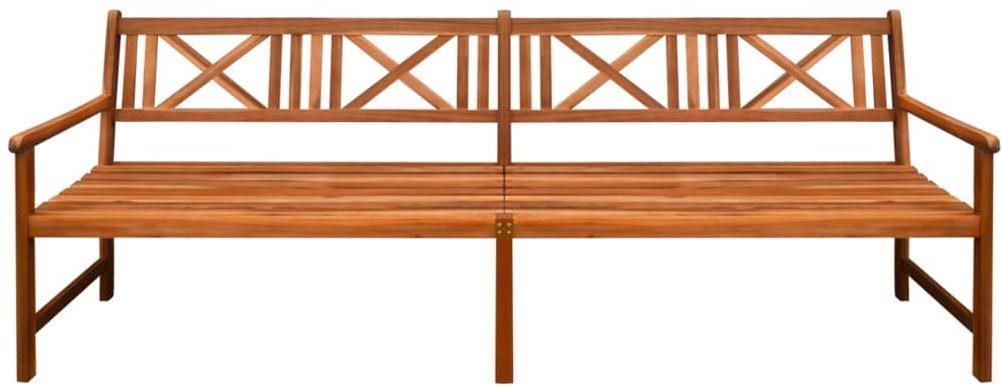 Garden Bench Garden Bench With Cushions 240 cm Solid Acacia Wood 3063841 Screen