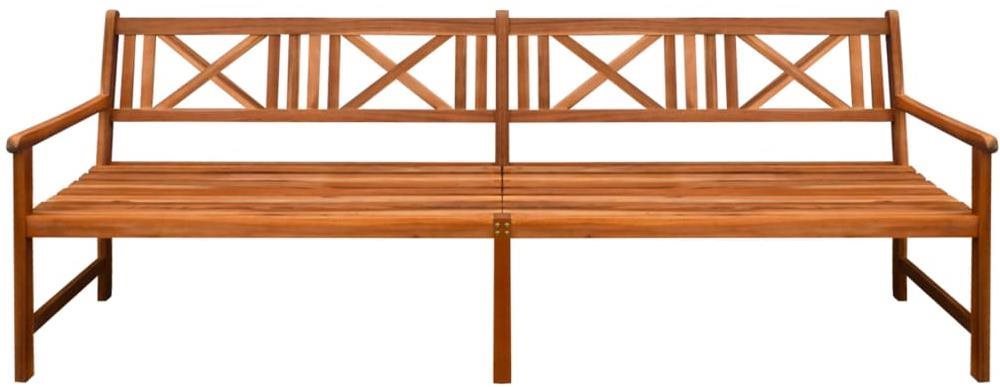 Garden Bench Garden Bench With Cushions 240 cm Solid Acacia Wood 3063847 Screen