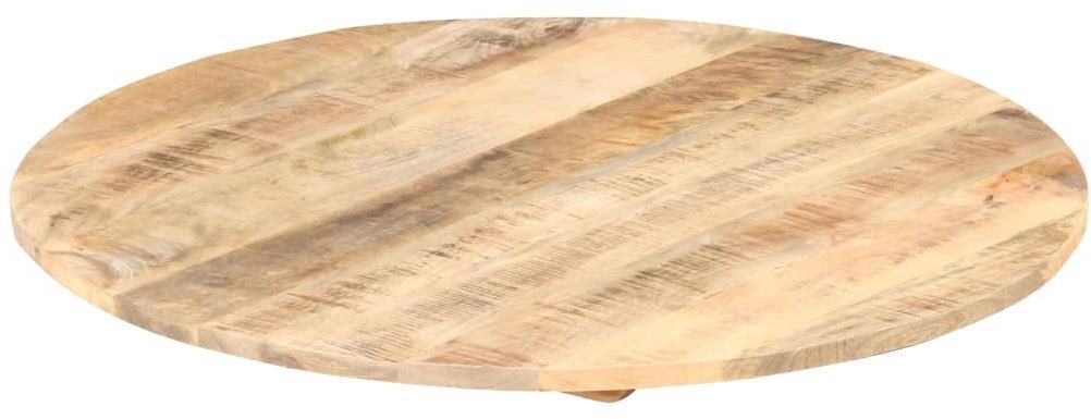 Table Top Table Top Solid Mangrove Wood Round 15-16mm 40cm 285999 Screen