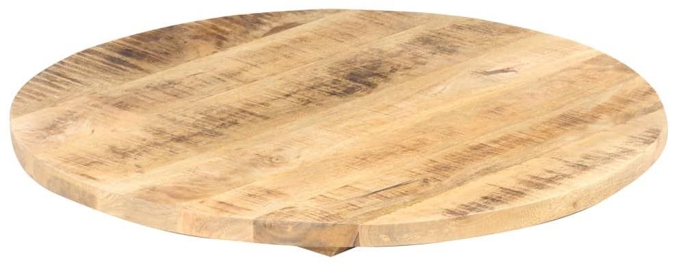 Table Top Table Top Solid Mangrove Wood Round 25-27mm 40cm 286004 Screen
