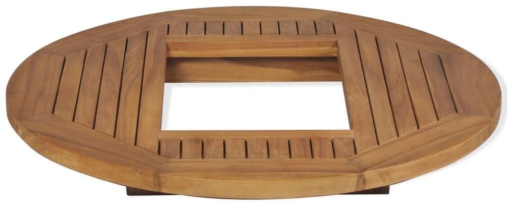 Table Top Table Top for Beer Bar, Teak, 70cm Screen