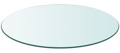 Table Top Tempered Glass Table Top, Round 700mm Screen