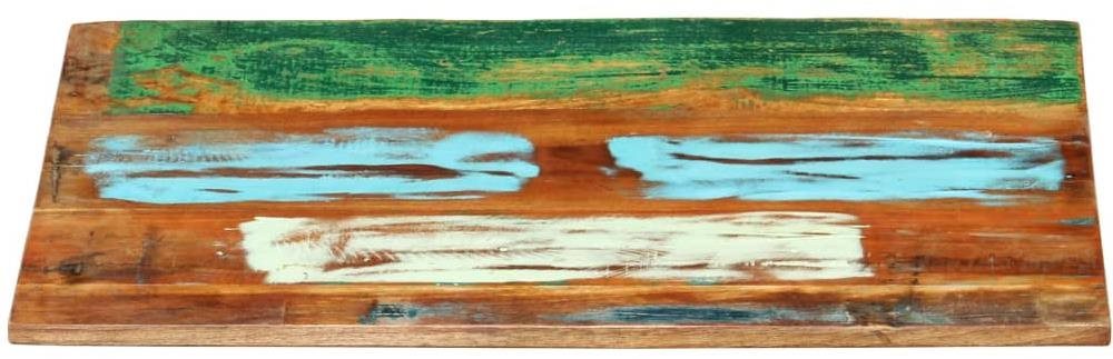 Table Top Rectangular Table Top 60x90cm 25-27mm Solid Recycled Wood Screen