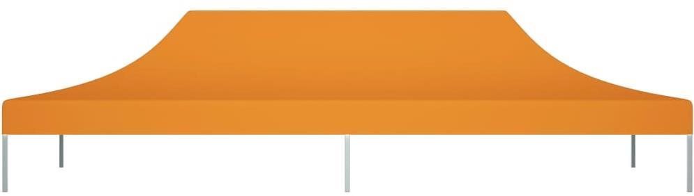Záhradný altánok Strecha k párty stanu 6 × 3 m oranžová 270 g/m2 Screen