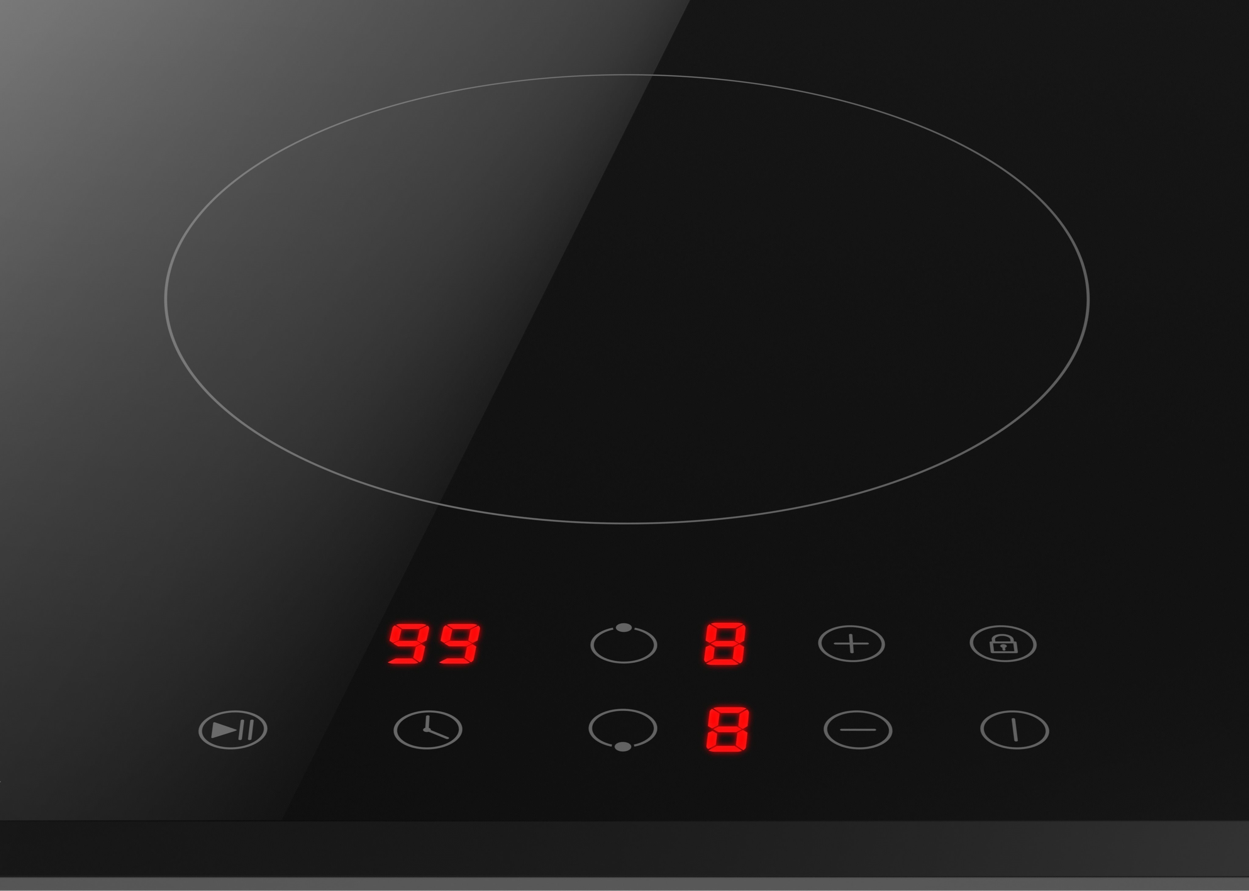 Cooktop Siguro SGR-HB-C150B Dual ...