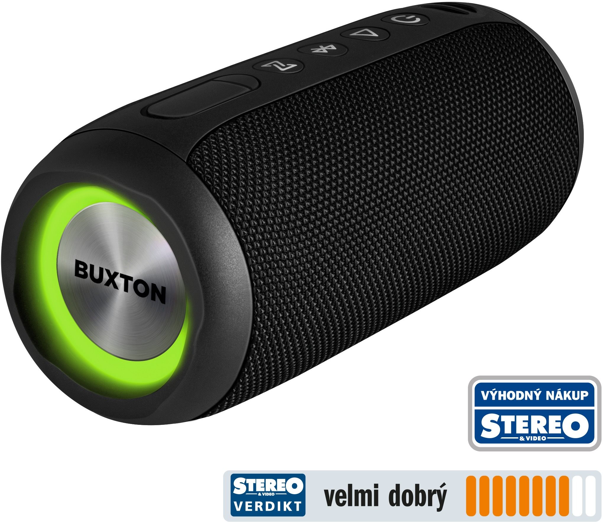 Bluetooth Speaker Buxton BBS 5500 Black Lateral view