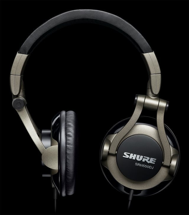 Headphones Shure SRH550DJ Screen